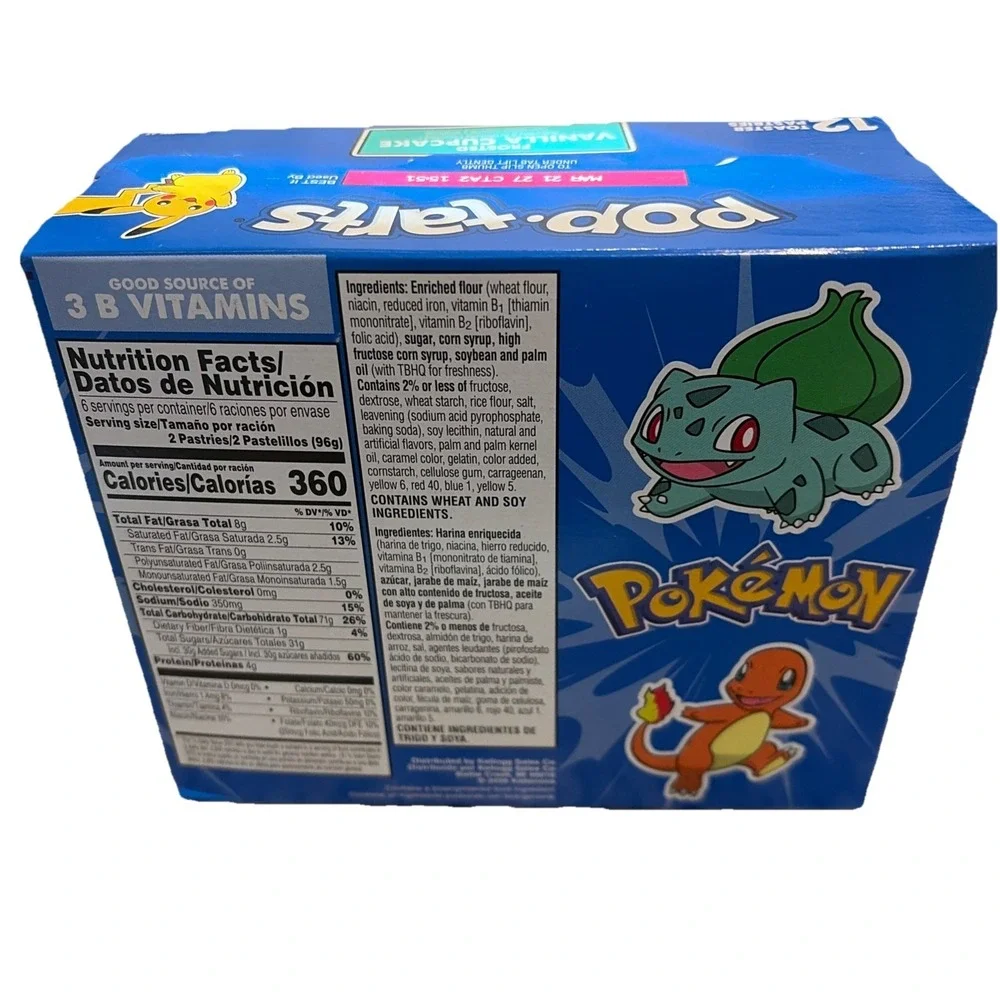 Pokemon‎ Pop-Tarts Vanilla Cupcake Target Exclusive 30th Anniversary 2026 New